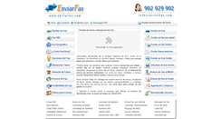 Desktop Screenshot of enviarfax.com